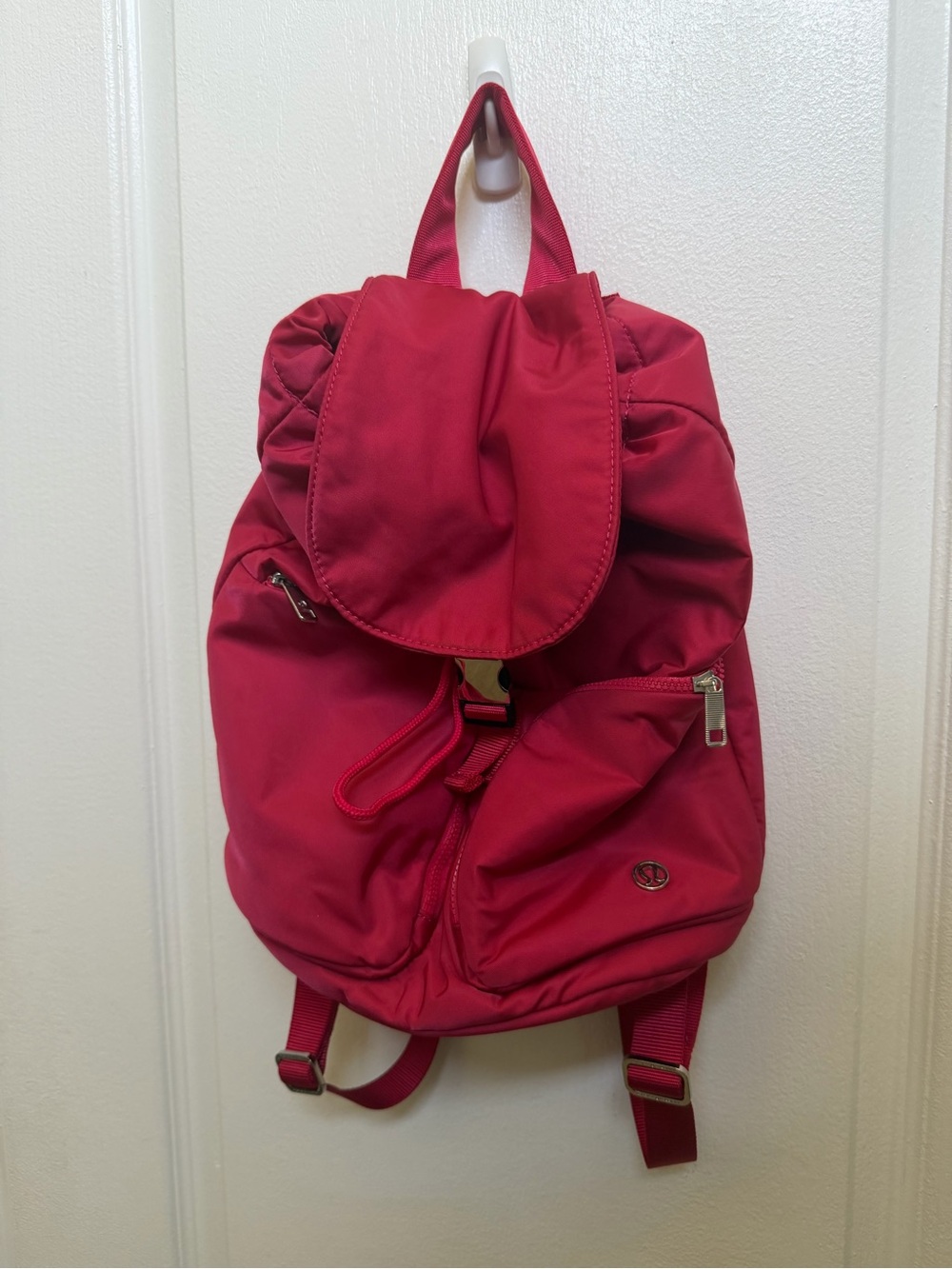 Lululemon fuchsia rucksack mini backpack